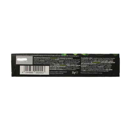 Vivani Chocolate To Go dark nougat croccante bio 35.00 Gram