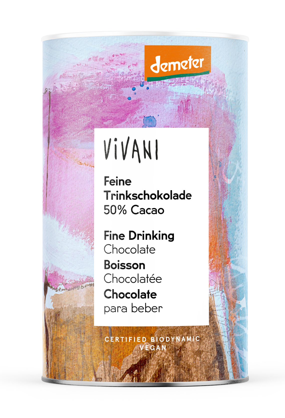 Vivani Hot chocolate drink Demeter 50% cacao bio 300 Gram