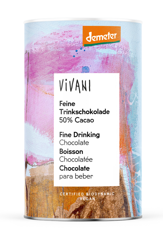 Vivani Hot chocolate drink Demeter 50% cacao bio 300 Gram