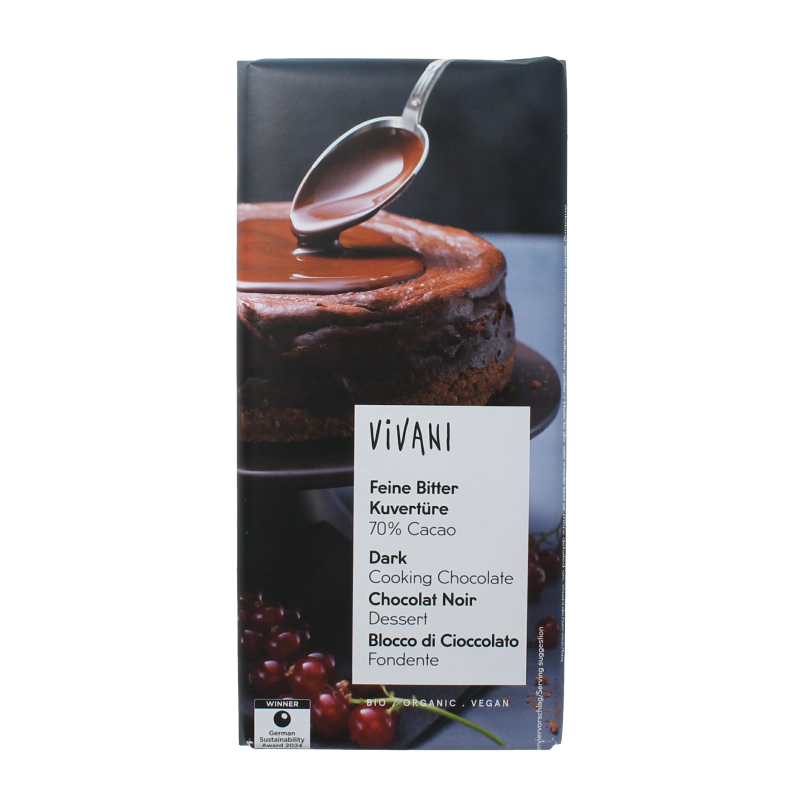 Vivani Dark cooking chocolate bio 150 Gram