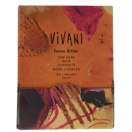 Vivani Chocolade naps puur 5 gram bio 200.00 Stuks