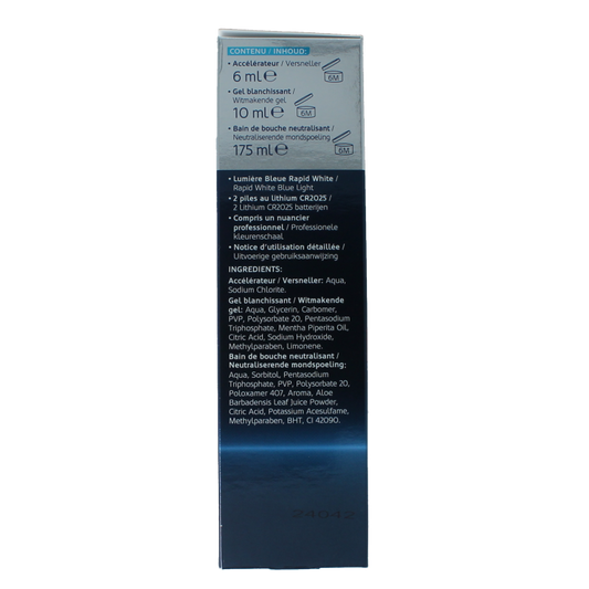 Rapid White Blue light system 1 Stuks