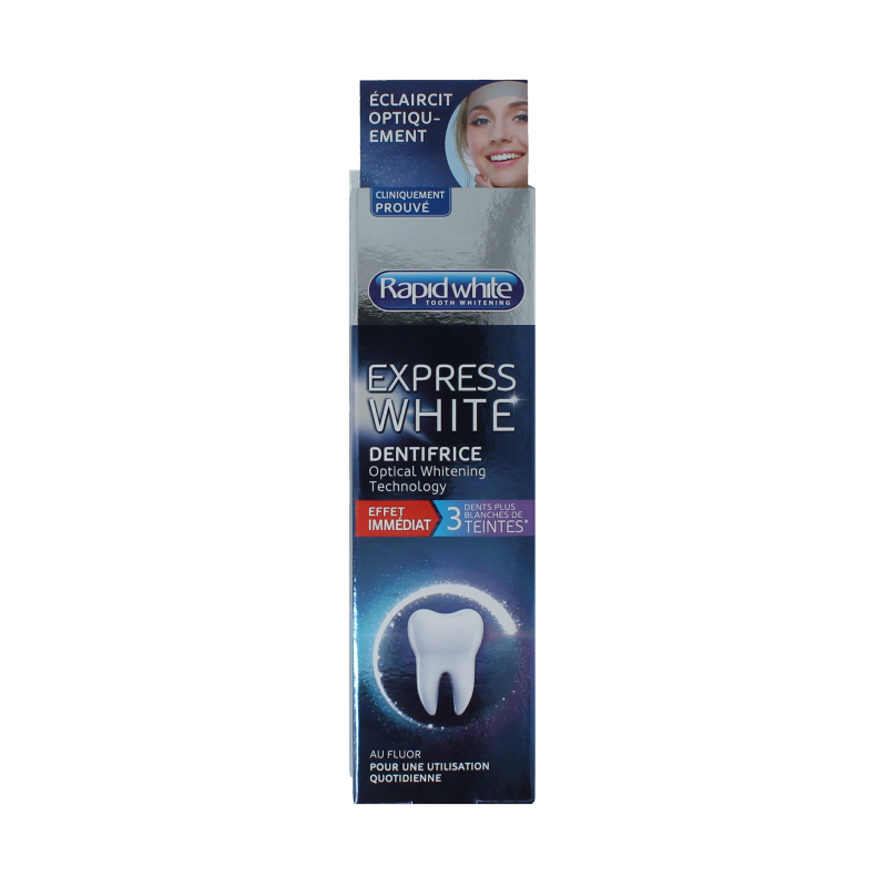 Rapid White Express white tandpasta 75 Milliliter