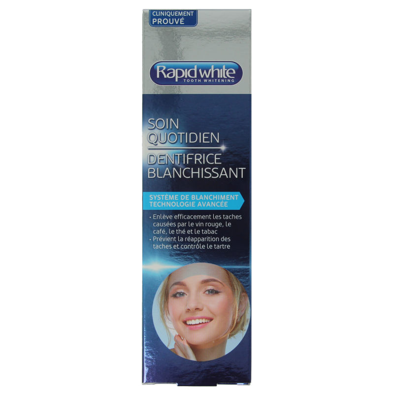 Rapid White Daily toothpaste 100 Milliliter