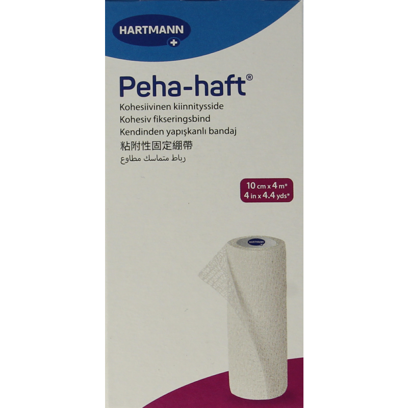 Hartmann Pehahaft elastisch windsel 4m x 10cm 1 Stuks