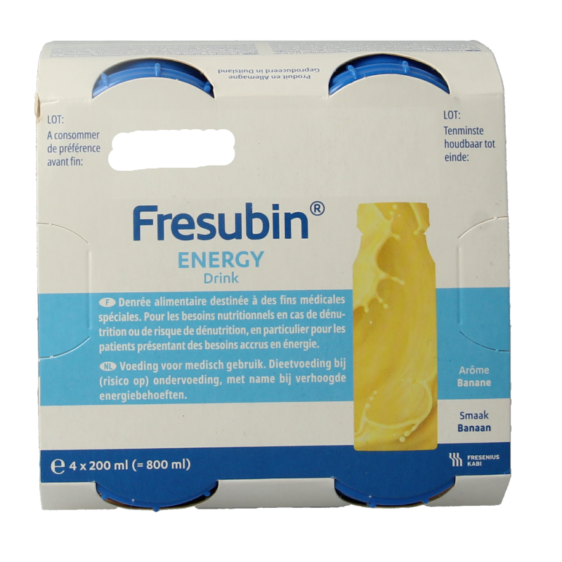 Fresubin Energy drink banaan 4 Stuks