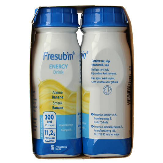 Fresubin Energy drink banaan 4.00 Stuks