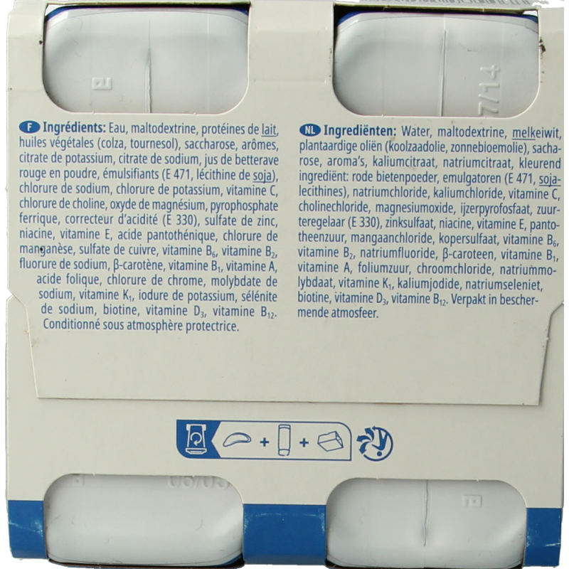 Fresubin Energy drink cassis 200ml 4 Stuks