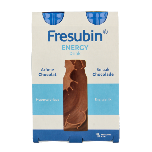 Fresubin Energy drink chocolade 200ml 4 Stuks