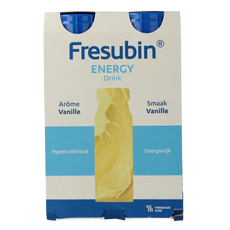 Fresubin Energy drink vanille 200ml 4 Stuks