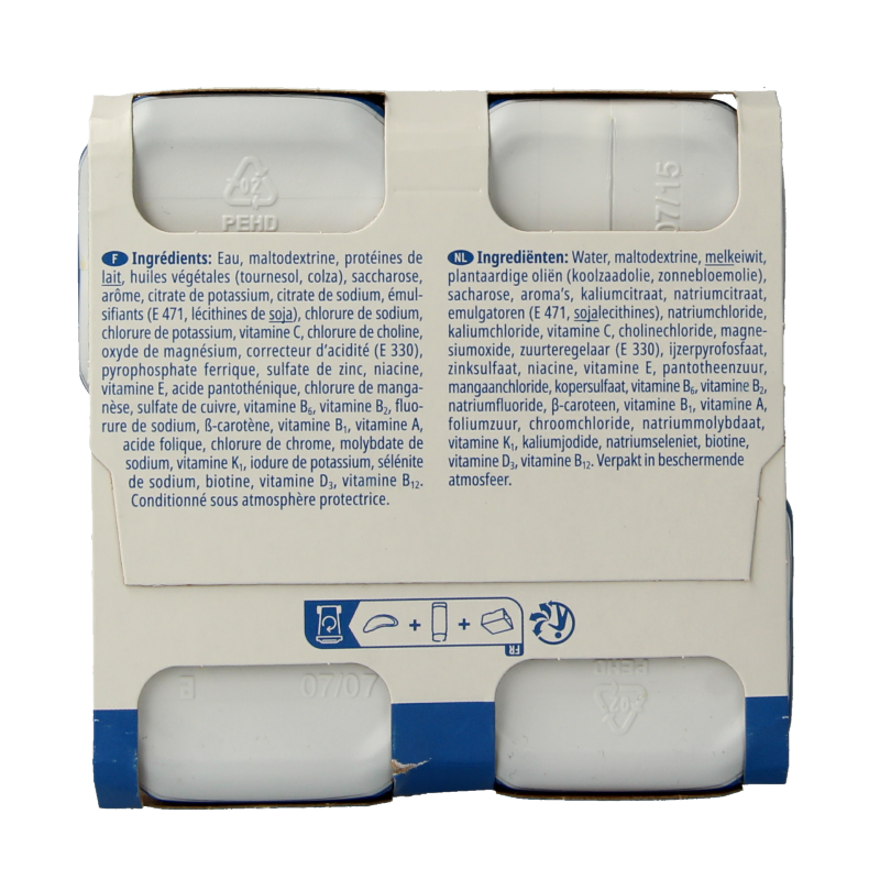 Fresubin Energy drink vanille 200ml 4 Stuks