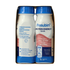 Fresubin Protein bosaardbei 200ml 4 Stuks