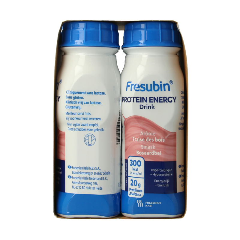Fresubin Protein bosaardbei 200ml 4 Stuks