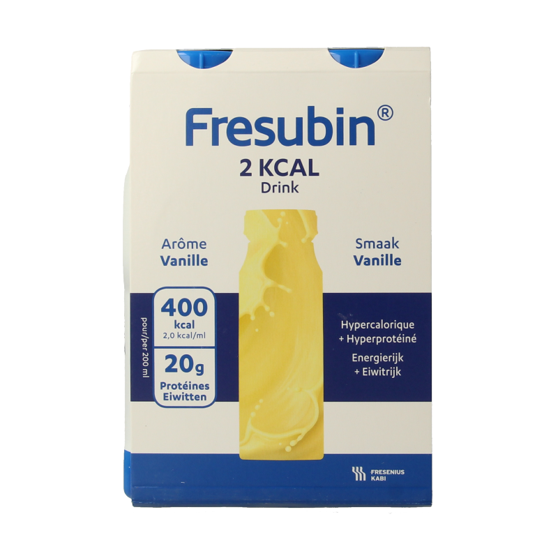 Fresubin 2Kcal drink vanille 200ml 4 Stuks
