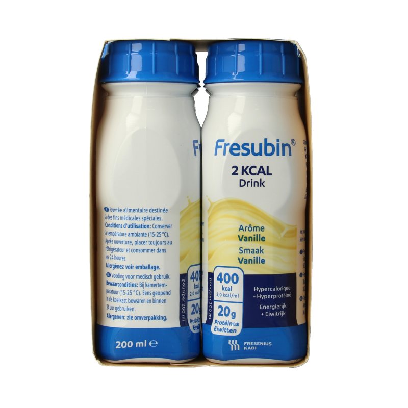 Fresubin 2Kcal drink vanille 200ml 4 Stuks