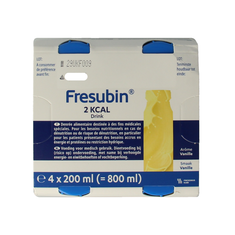 Fresubin 2Kcal drink vanille 200ml 4 Stuks