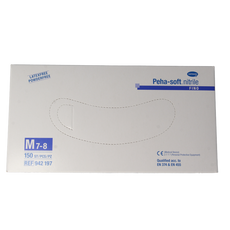 Hartmann Peha soft nitril fino handschoen maat M 150 Stuks