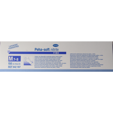 Hartmann Peha soft nitril fino handschoen maat M 150 Stuks