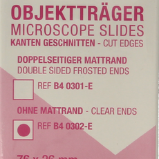 Mainit Objectglaasje 76x26 helder 50.00 Stuks