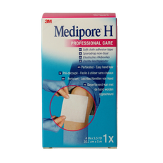 3M Medipore hechtpleister 10cm x 5m 1.00 Stuks