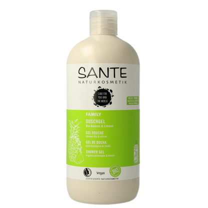 Sante Family showergel pineapple & lemon 500 Milliliter
