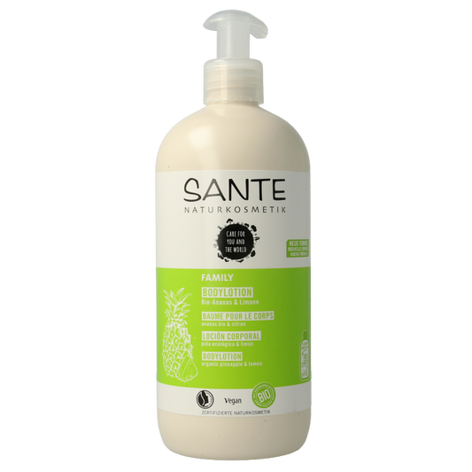 Sante Family bodylotion pineapple & lime 500 Milliliter