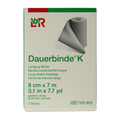 Dauerbinde K elastische zwachtel 7m x 8cm 1 Stuks