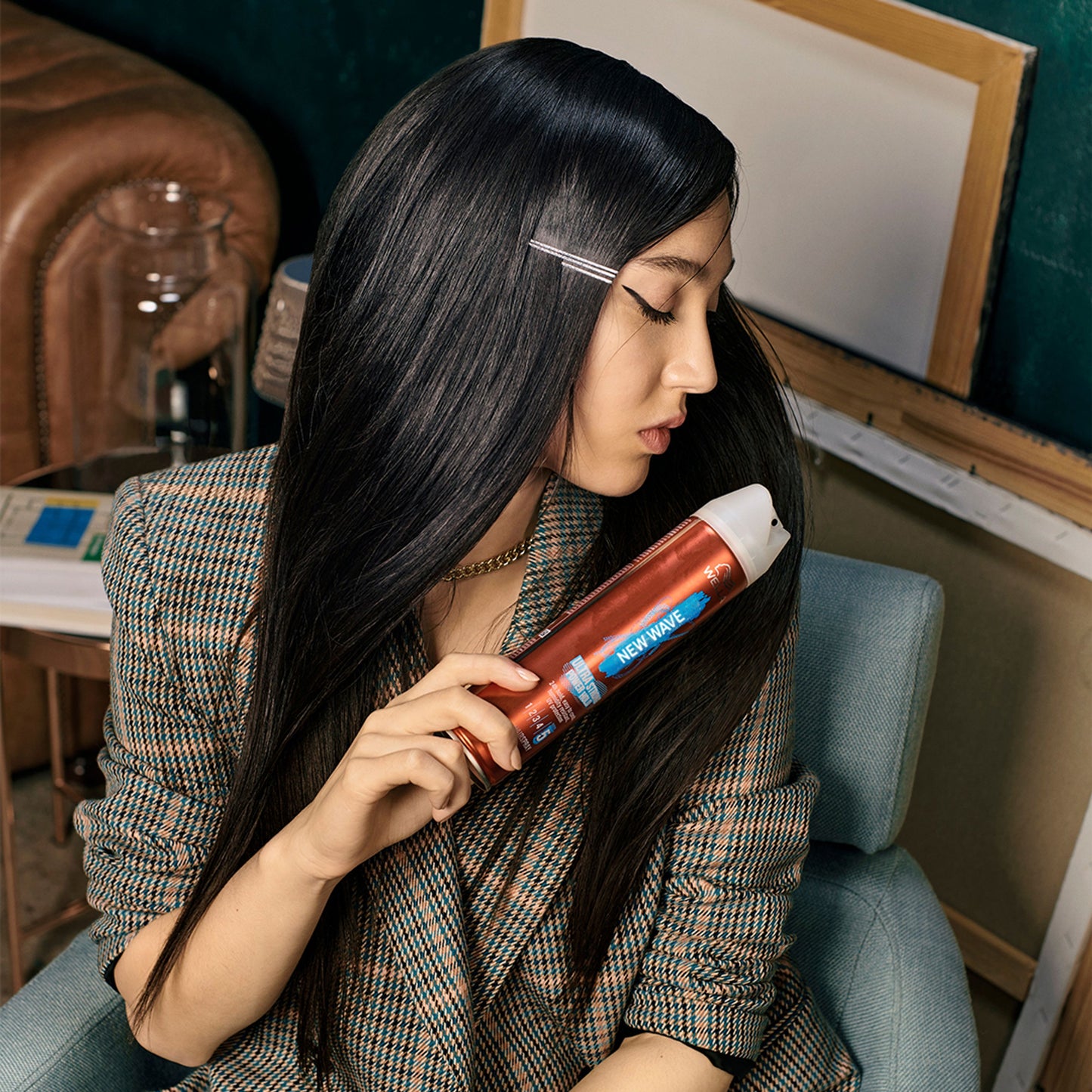 New Wave Ultra strong power hold haarspray 250 Milliliter