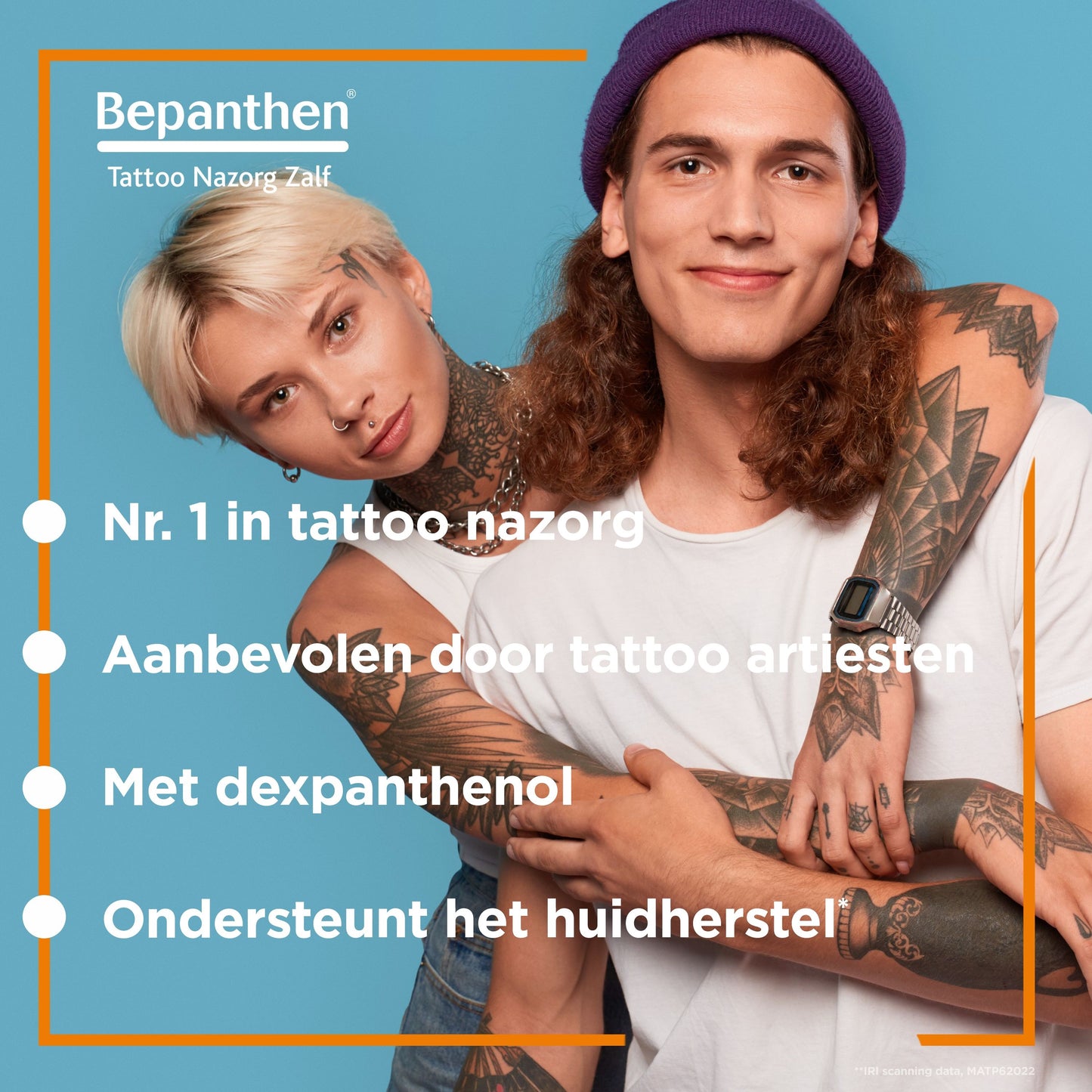 Bepanthen Tattoo nazorg zalf 100 Gram