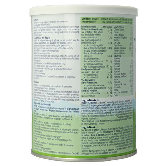 Hipp 1 Biologische zuigelingenmelk op basis van geitenm 400 Gram