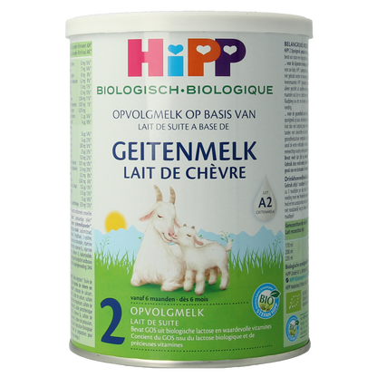 Hipp 2 Biologische opvolgmelk op basis van geitenmelk 400.00 Gram