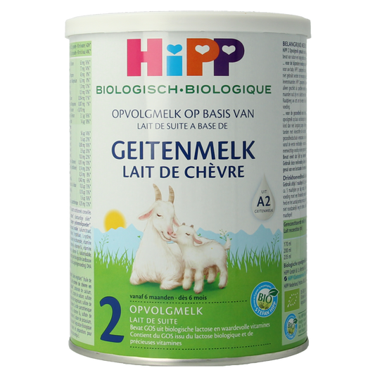 Hipp 2 Biologische opvolgmelk op basis van geitenmelk 400 Gram