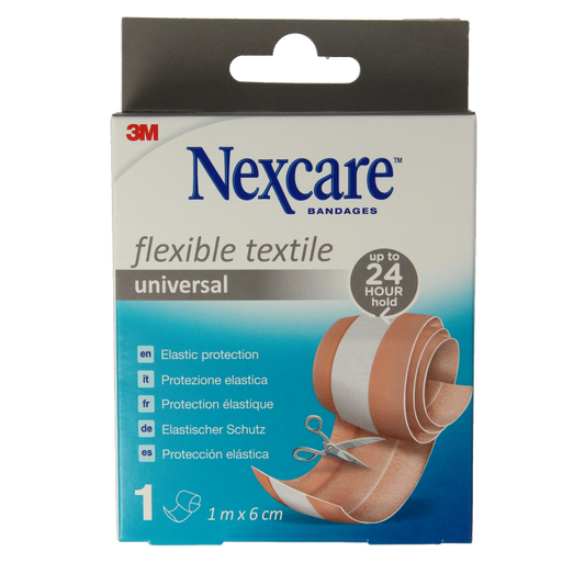Nexcare Textile flexible 1mx6cm 1 Stuks