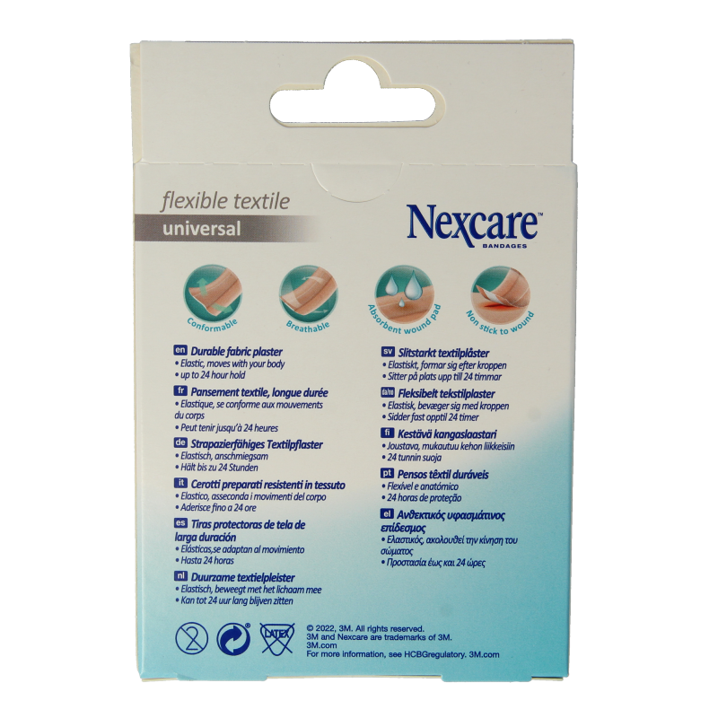 Nexcare Textile flexible 1mx6cm 1 Stuks