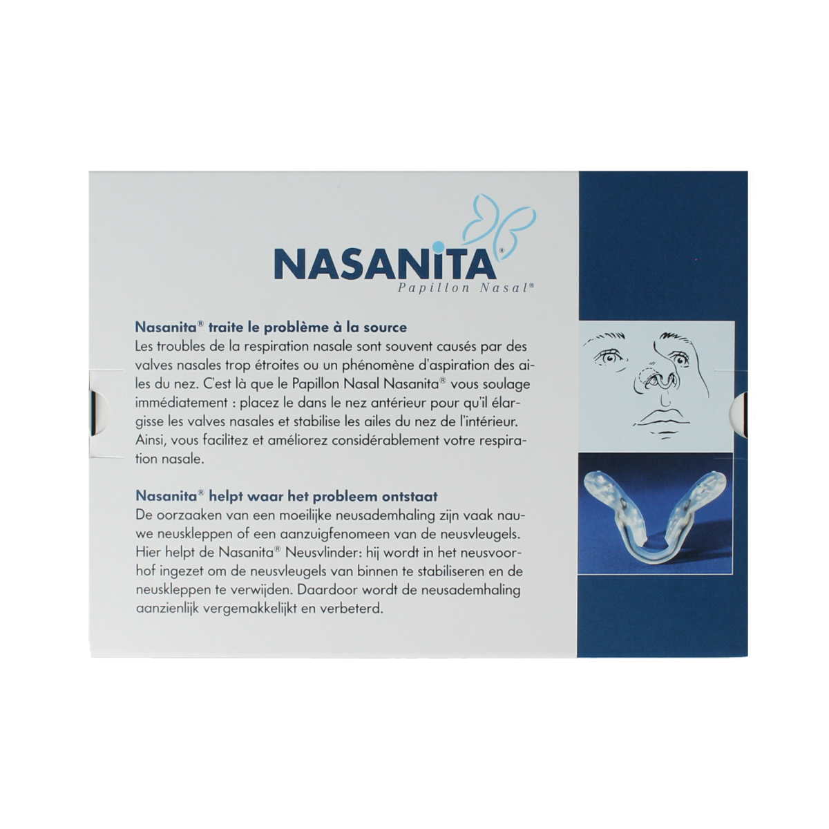 Nasanita Papillon nasal 1 1.00 Stuks