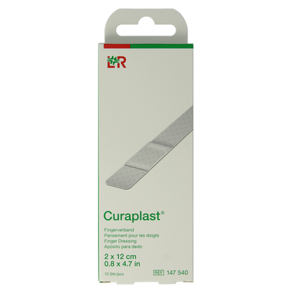 Curaplast Sensitive vingerpleister 2x12cm 10.00 Stuks