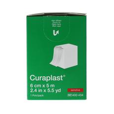 Curaplast Sensitive wondpleister 6cm x 5m 1 Rol