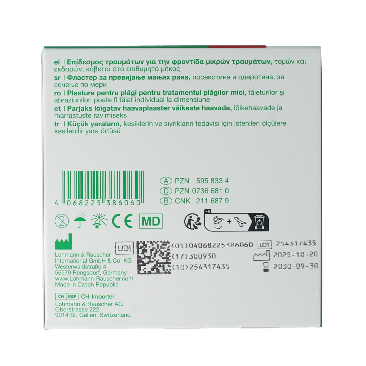 Curaplast Sensitive wondpleister 5m x 8cm 1.00 Rol
