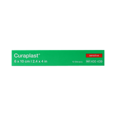 Curasept Sensitive wondsnelverband 10cm x 6cm 10.00 Stuks