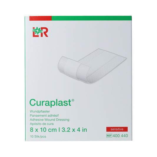 Curaplast Sensitive wondpleister 8cm x 10cm 10.00 Stuks