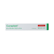 Curaplast Sensitive wondpleister 8cm x 10cm 10.00 Stuks