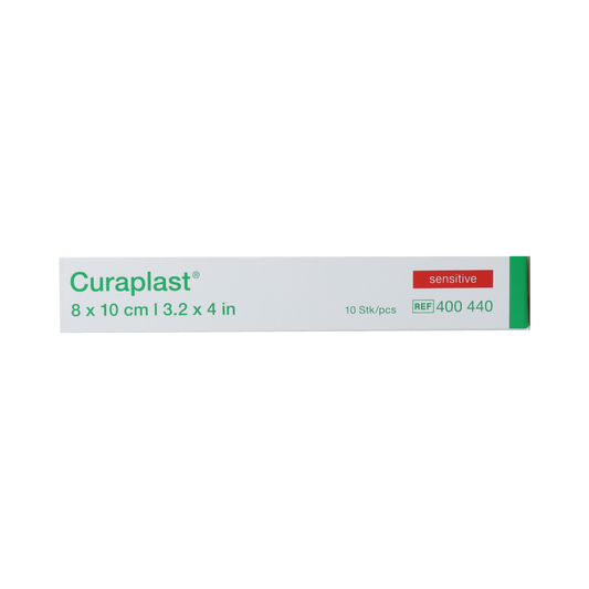 Curaplast Sensitive wondpleister 8cm x 10cm 10.00 Stuks