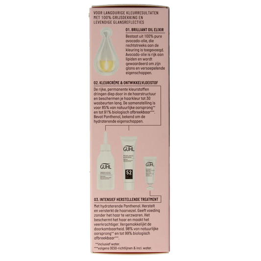 Guhl Pearlance intensieve cremekleur 52 licht goudbruin 1 Set