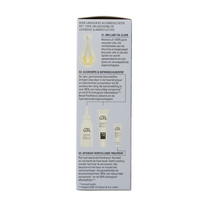 Guhl Pearlance intensieve cremekleur 72 middenblond 1 Set