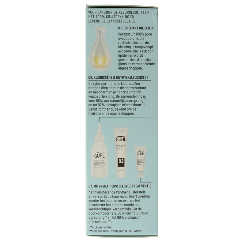 Guhl Pearlance intensieve cremekleuring 82 lichtgoudbl 1 Set