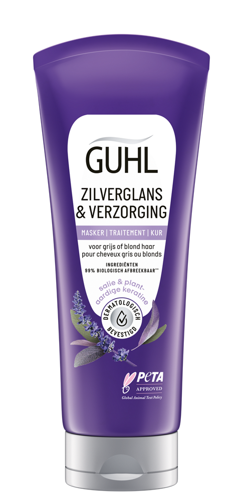 Guhl Zilverglans & verzorging masker 200 Milliliter