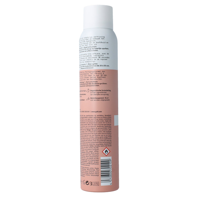 Guhl Droogshampoo 30sec fruitige frisheid 200 Milliliter