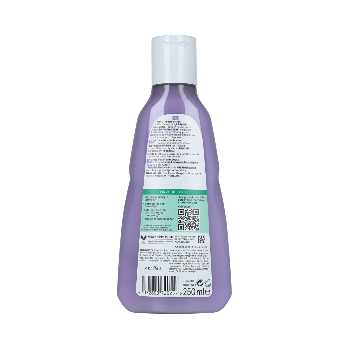 Guhl Hyaluron+ verzorging shampoo 250.00 Milliliter