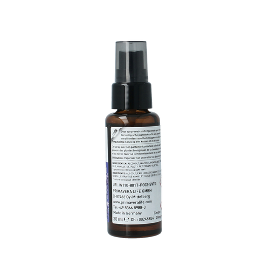Primavera Sleep comfort kussenspray bio 30.00 Milliliter
