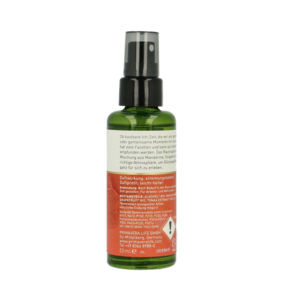 Primavera Roomspray happiness bio 50.00 Milliliter